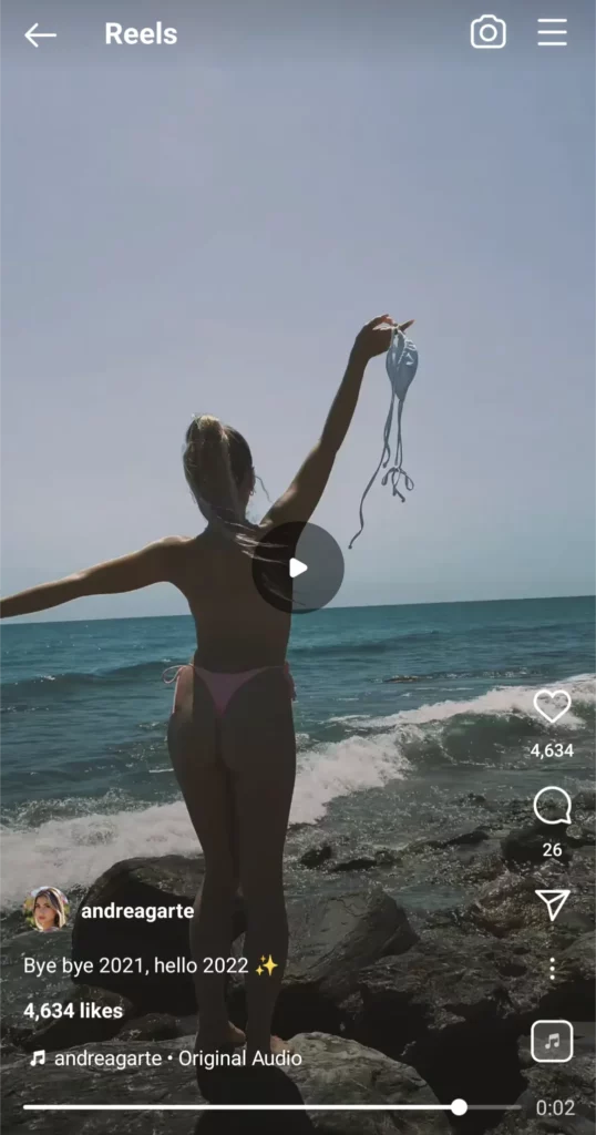andrea garte tetas al aire libre