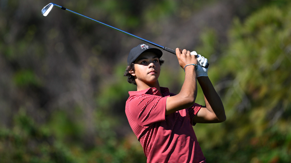 hijo de Tiger Woods golf