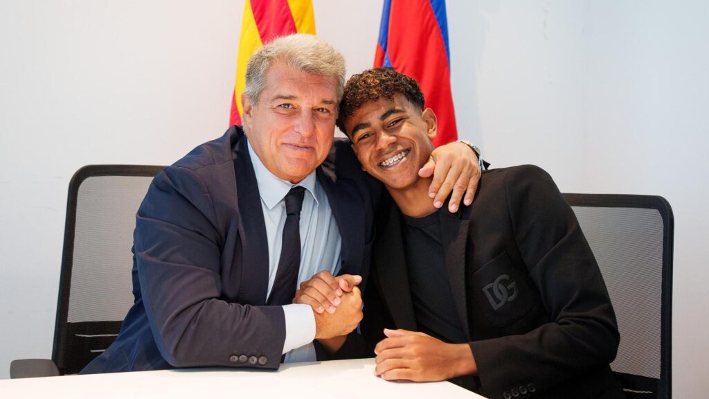 nuevo salario lamine yamal 2025