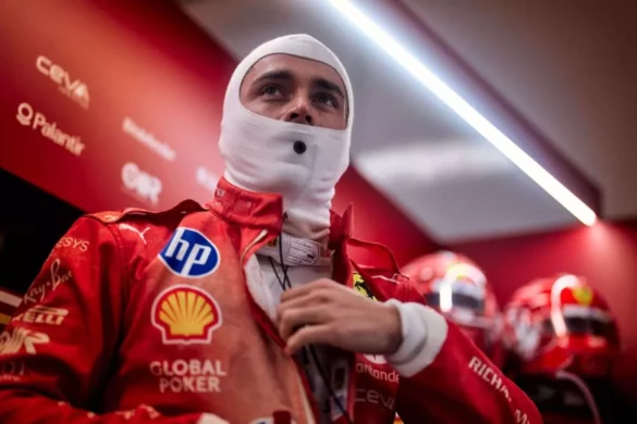 leclerc enfadado con ferarri