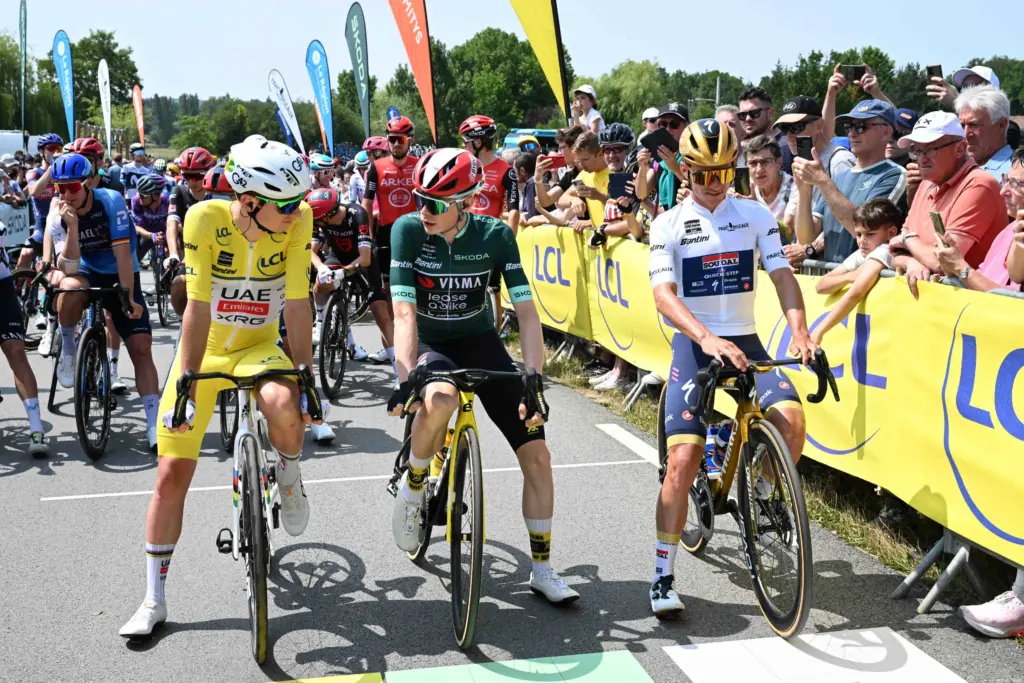 equipos y ciclistas del tour Francia 2025