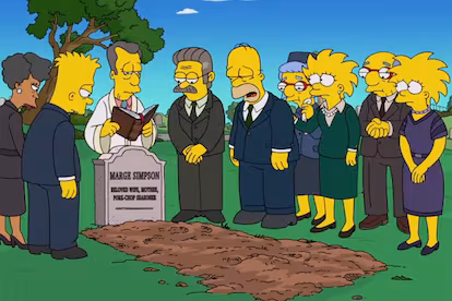 Marge Simpson muerte