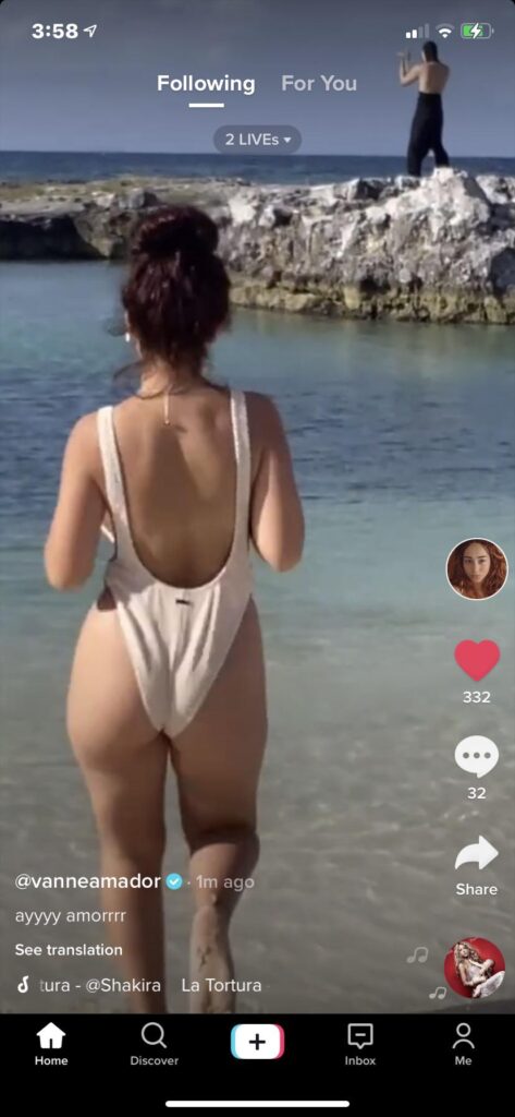 Vanne Amador culo
