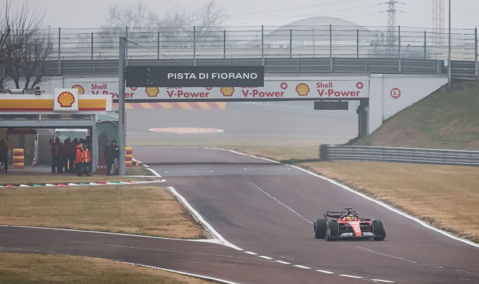 test privados con coches antiguos f1