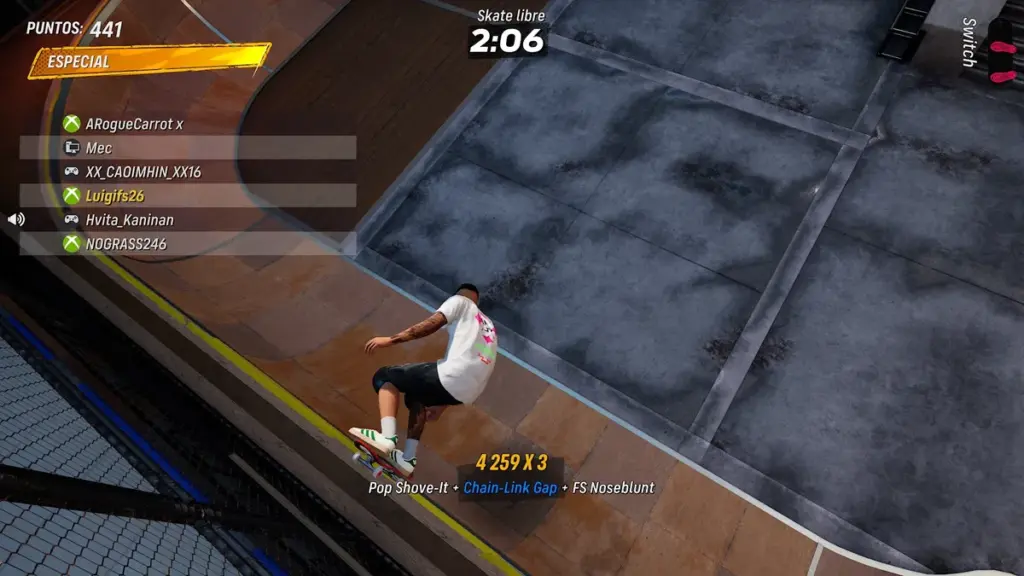 Tony Hawk’s Pro Skater 3+4 captura