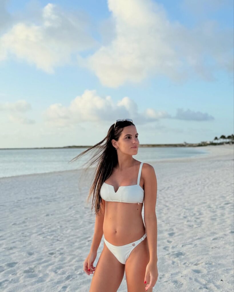 María Emilia Ferrero playa