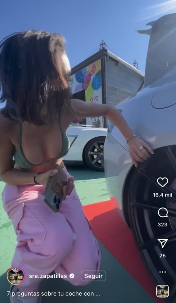 tetas Clau García SraZapatillas