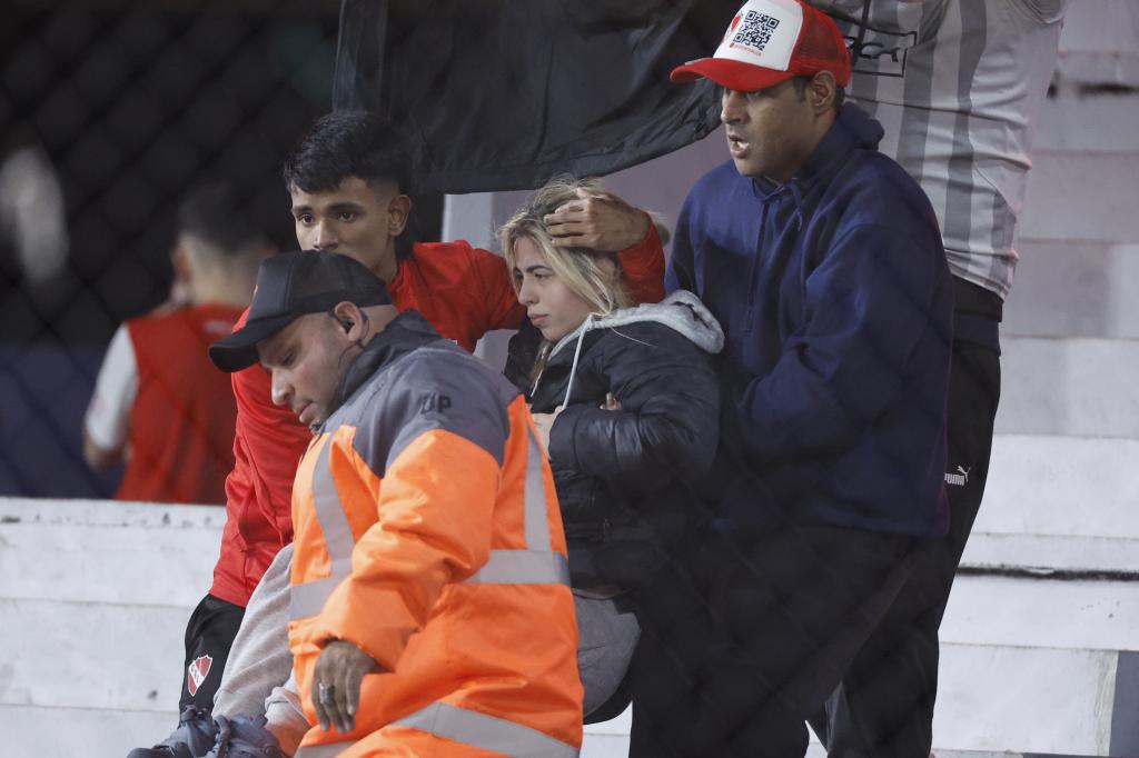 Independiente vs Universidad de Chile heridos