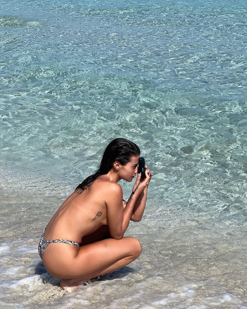 playa Bárbara Inés topless