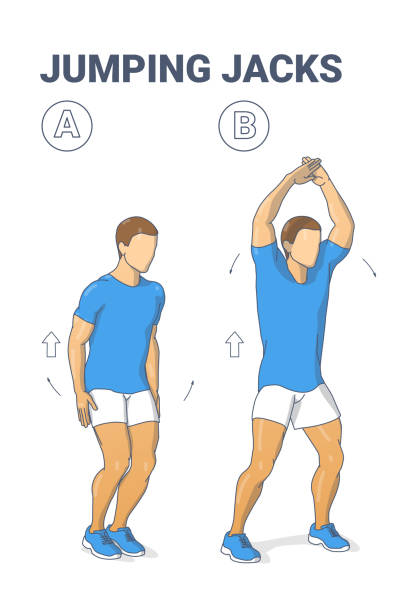 como hacer bien jumping jacks