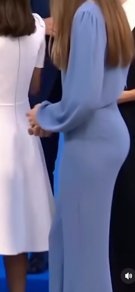 el culo de la princesa leonor