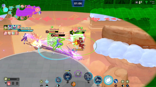 juego Dragon Ball Gekishin Squadra