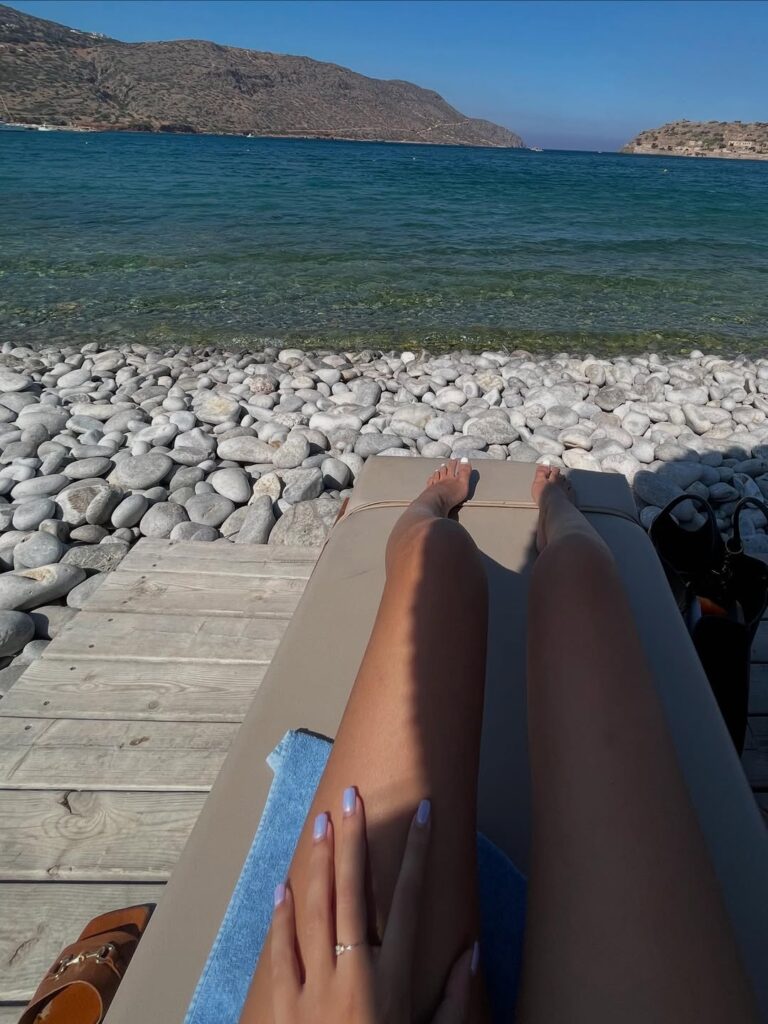 Sarah Santaolalla playa