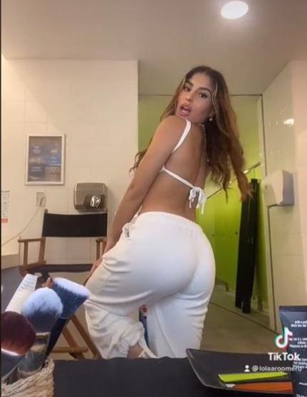 culo Lola Romero novia de Omar Montes