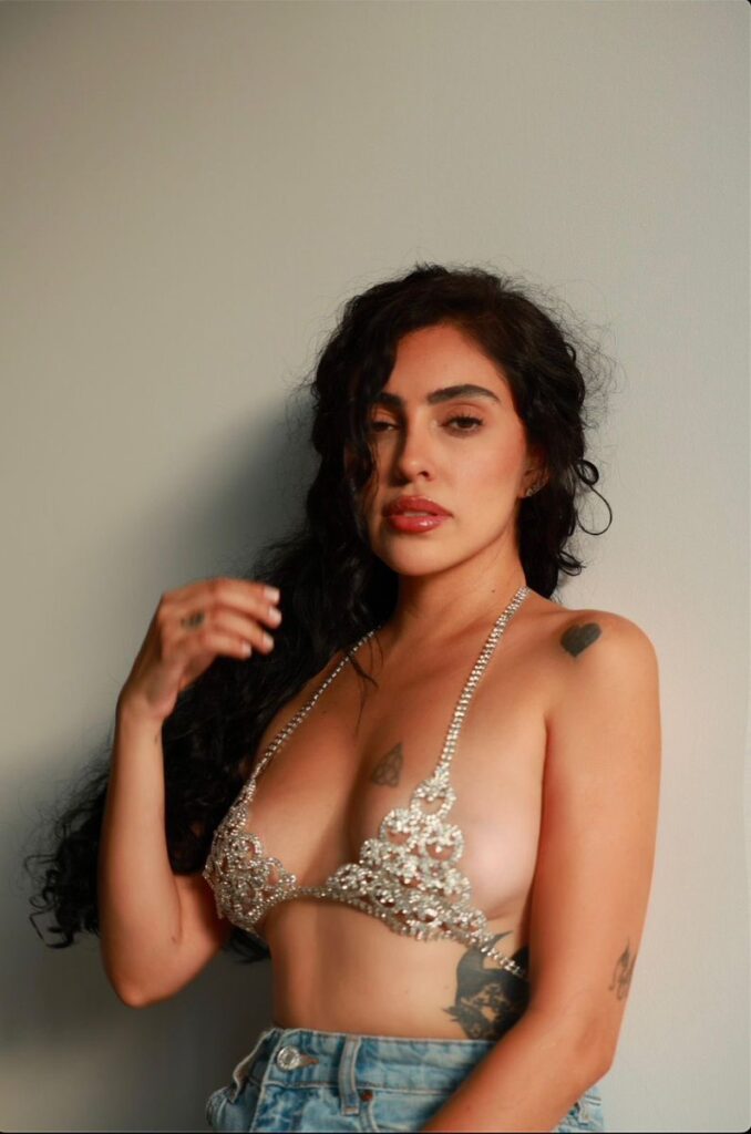 tetas Estef Palacios lenceria