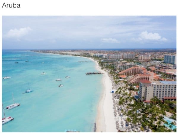 wereldsteden aruba