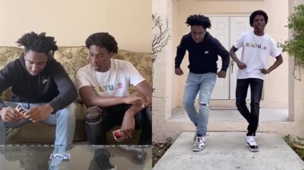 de twee rappers die de corona versie van gin & juice maakten