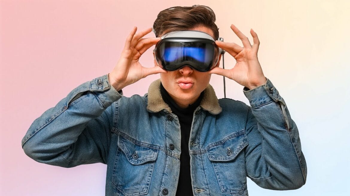 Trevor Wallace met Apple Vision Pro