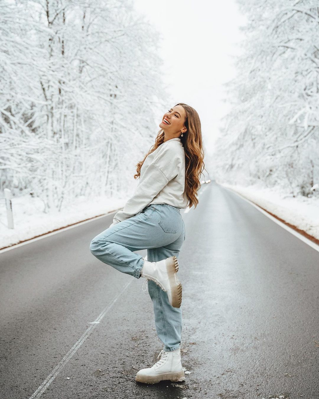 Sophia Chiara op de weg