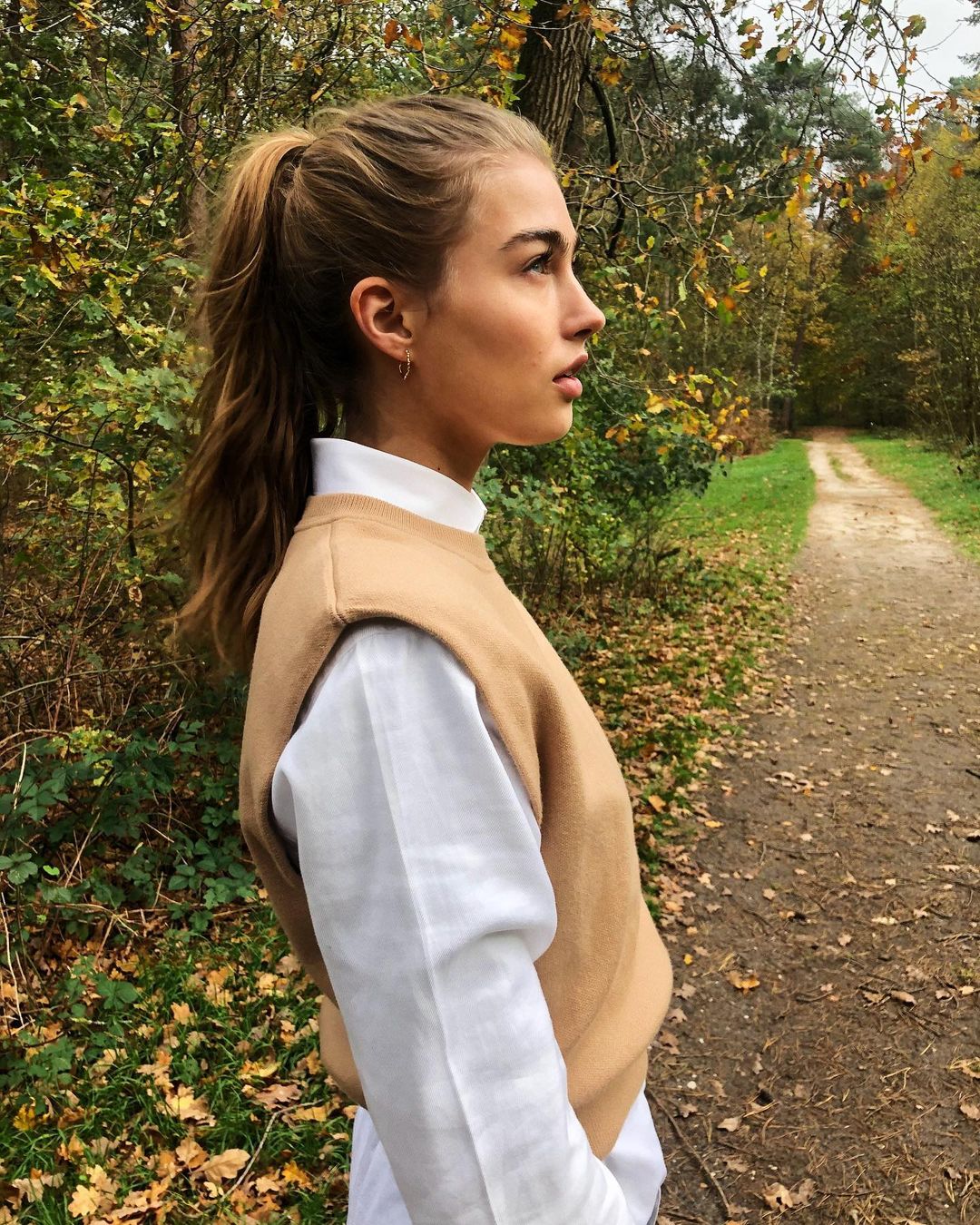 Sophie Evi buiten
