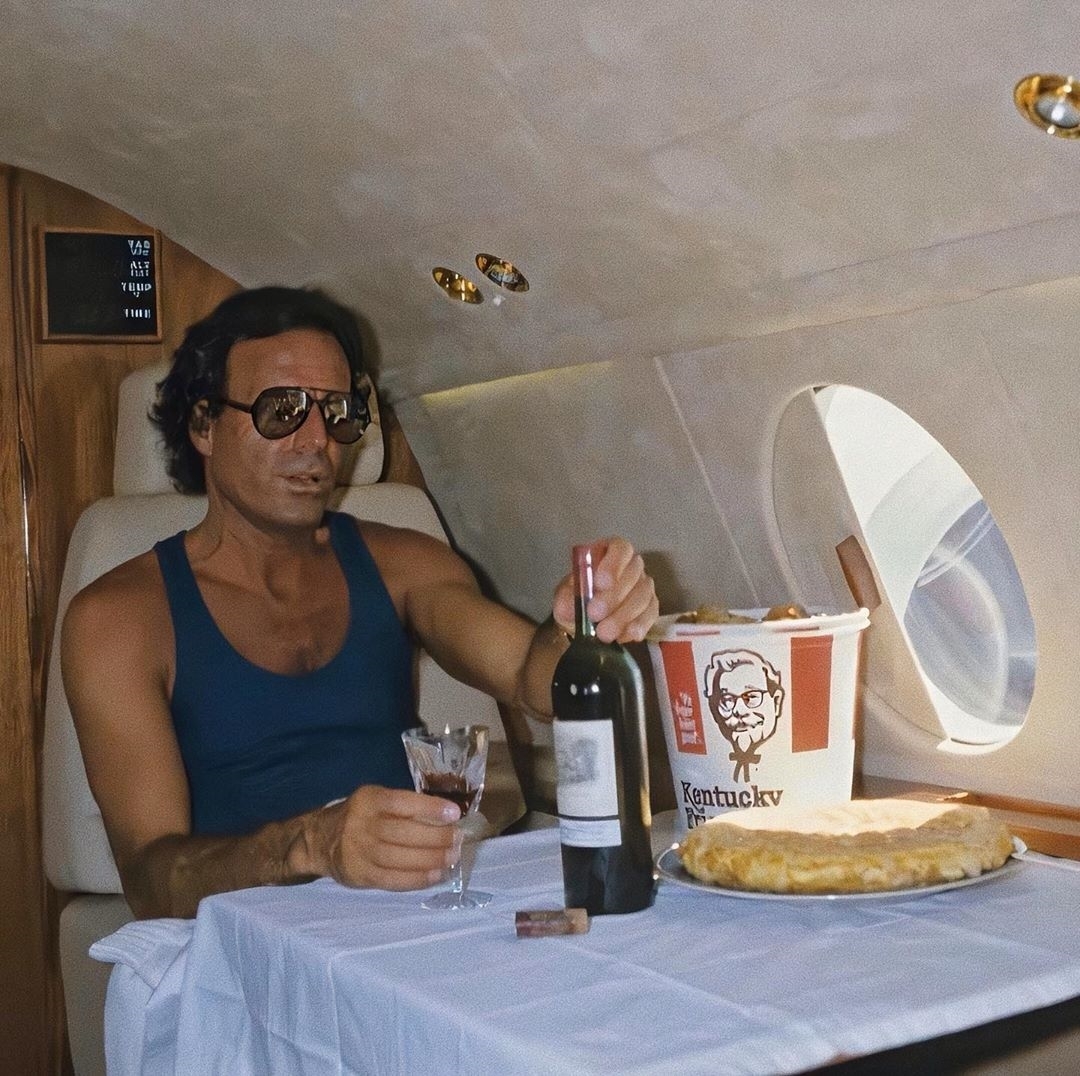 Modernmensclassy man in privé jet
