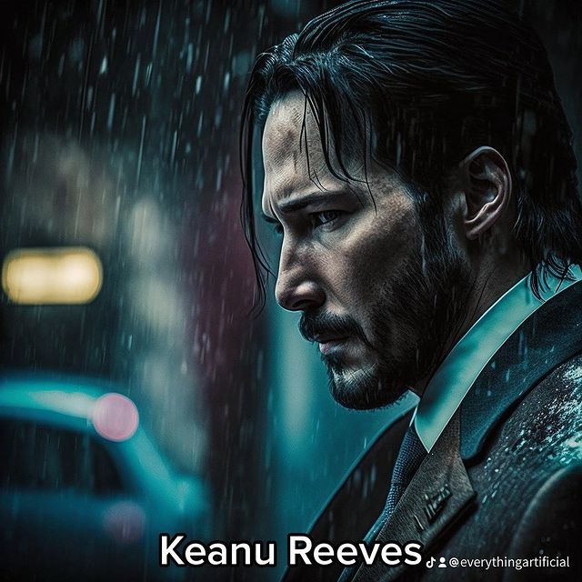 Acteurs gangsters AI Keanu Reeves