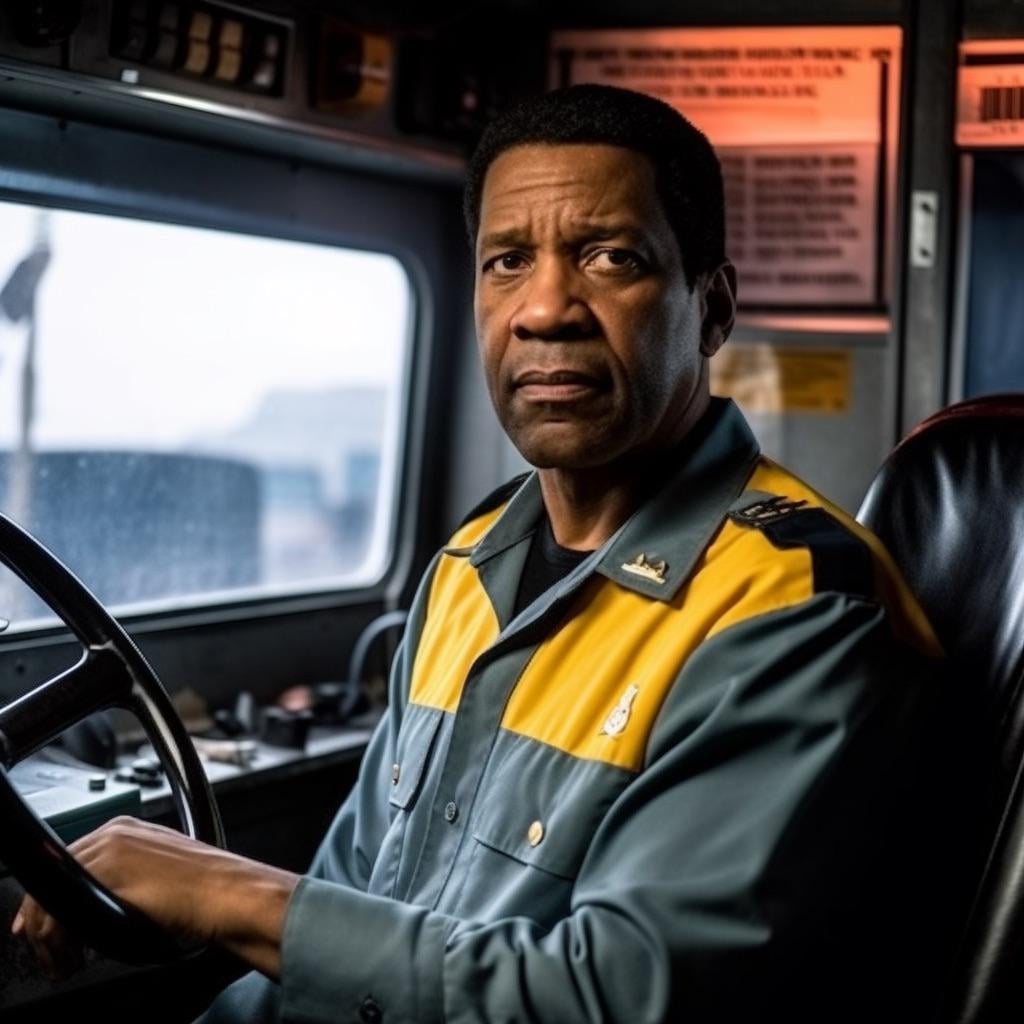 Beroemdheden AI Denzel Washington
