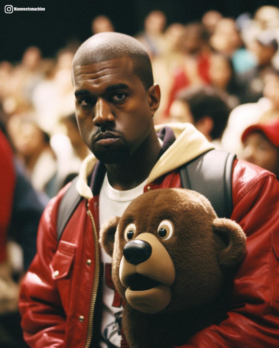 ManMeetsMachine foto van Kanye