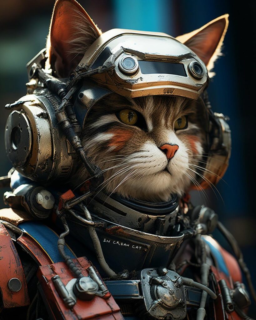 InCreamCat astronaut