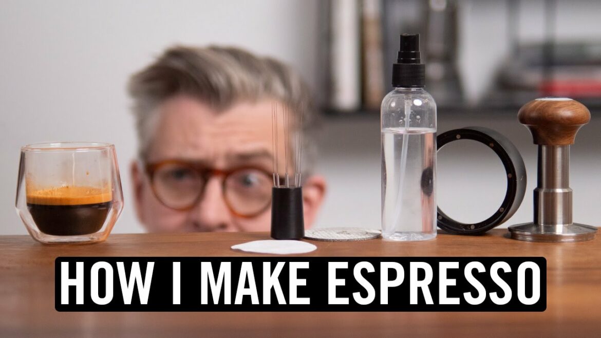 James Hoffmann zet espresso