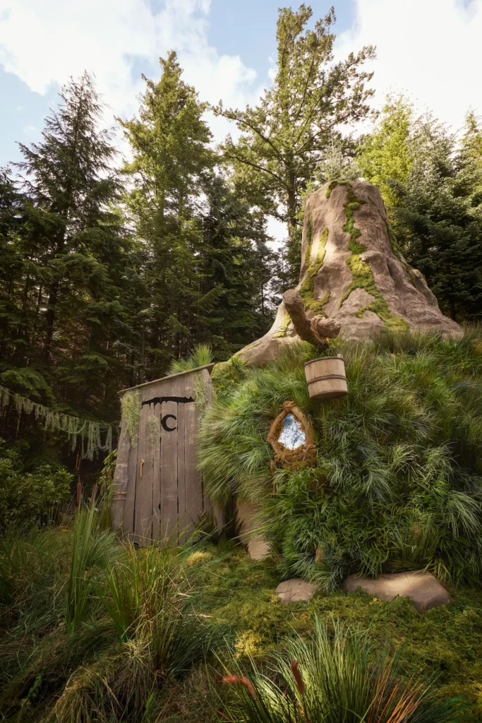 Toilet bij Swamp van Shrek op Airbnb