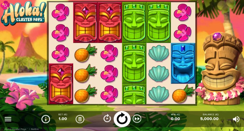 Aloha! Cluster Pays Slot NetEnt