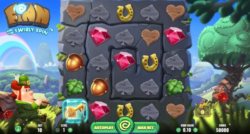 Finn And The Swirly Spin Slot NetEnt 