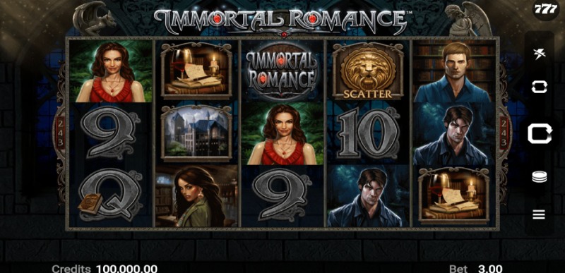 immortal romance slot