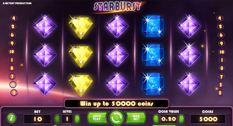 Starburst Slot NetEnt 