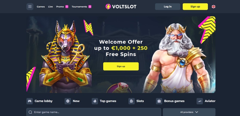 Voltslot Homepage