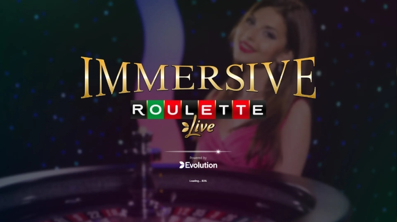 immersive roulette evolutino gaming