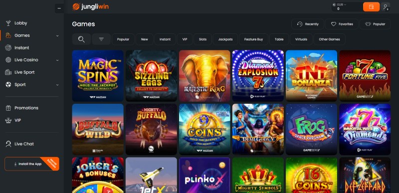 JungliWIN Casino Hoe: Stap 4