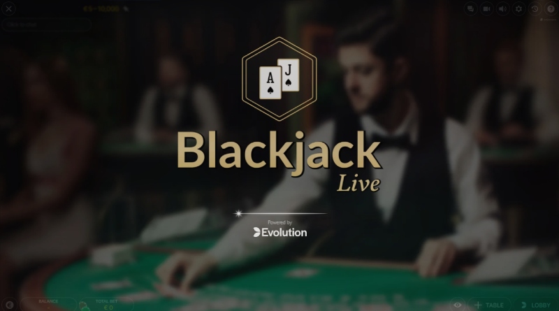 live blackjack evolution gaming