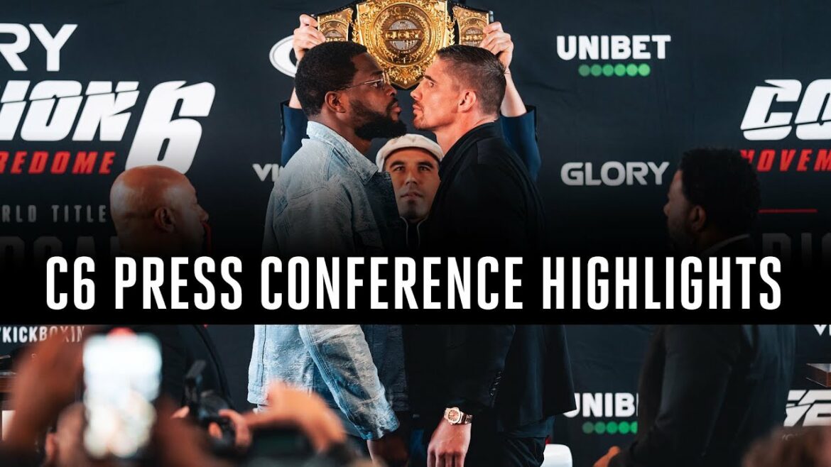 Rico Verhoeven en Tariq Osaro oog in oog tijdens persconferentie