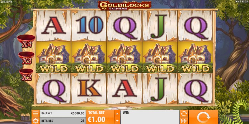 Goldilocks And The Wild Bears Quickspin