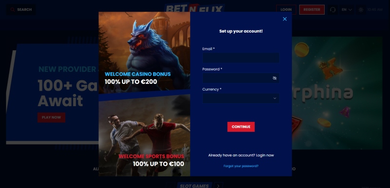 BetNFlix Casino Hoe: Stap 2