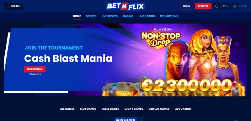 BetNFlix Casino Hoe: Stap 1