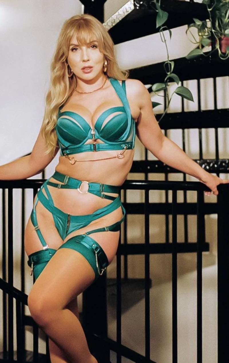 Lena in groen