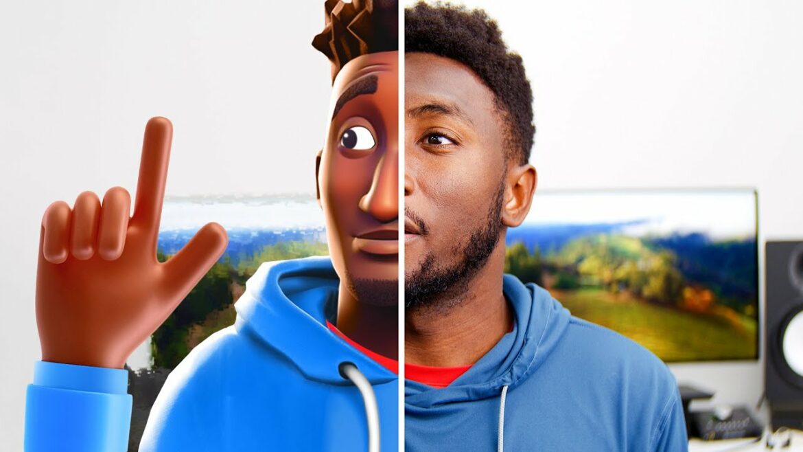 Marques Brownlee in een 3D foto gemaakt door Sora