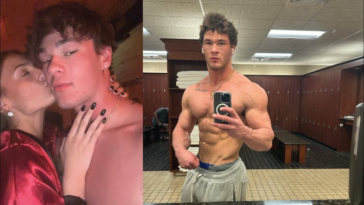 John Mark Stevenson maakt selfie met vrouw