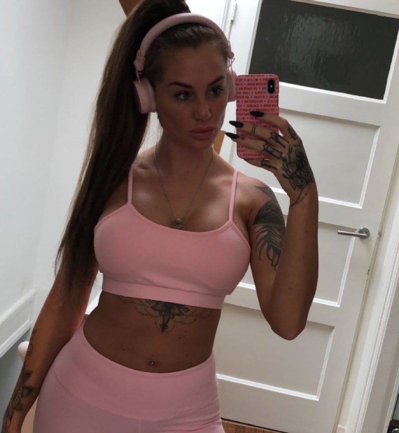 Rosanna in sport outfit