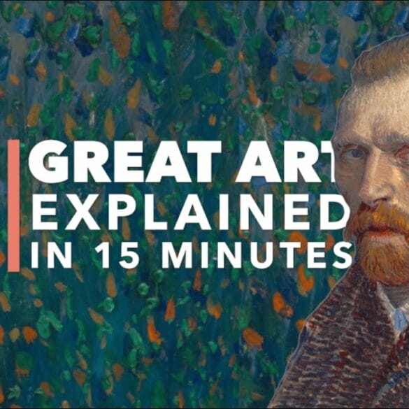 Great Art Explained met Vincent van Gogh op thumbnail