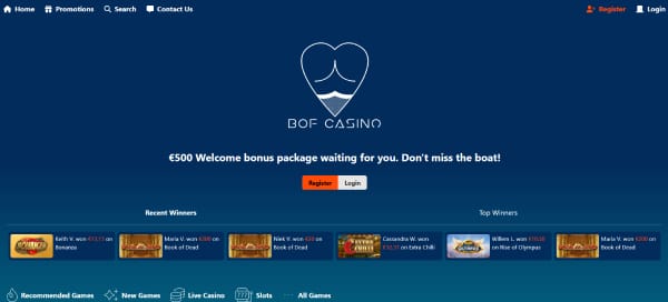 BOF Casino de beste nieuwe casino