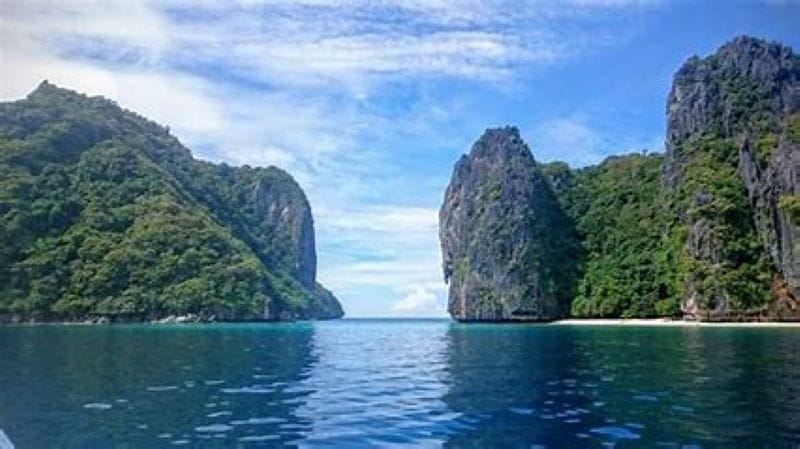 El Nido, op Palawan een eiland in de Filipijnen
